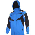 Kurtka softshell z kapt.i odp.rękaw.,nieb-cza,"3xl",ce,lahti