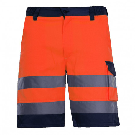 Spodenki krótkie ostrzegawcze pomarańczowe, "s", ce, lahti