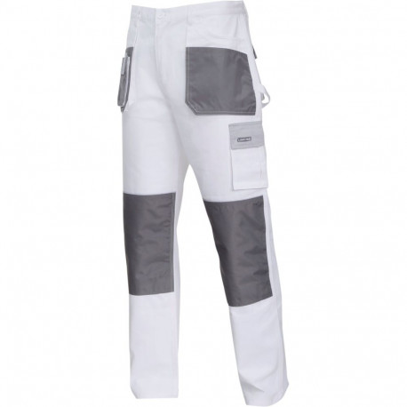 valge-hall 100% puuvill, "xl (56)", ce, lahti püksid