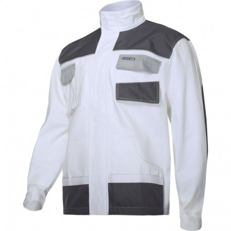 Bluza biało-szara 100% bawełna, "3xl (60)", ce, lahti
