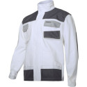 Bluza biało-szara 100% bawełna, "3xl (60)", ce, lahti
