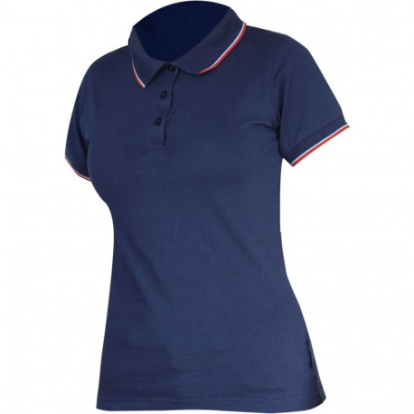Koszulka polo damska 190g/m2, granatowa, "2xl", ce, lahti