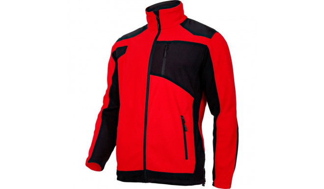 Bluza polar. ze wzmocnieniami czerw.-czar., "3xl", ce, lahti