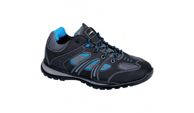 Półbuty bez podn. nubuk/dzian.czar-nieb,o1 sra,"40",ce,lahti