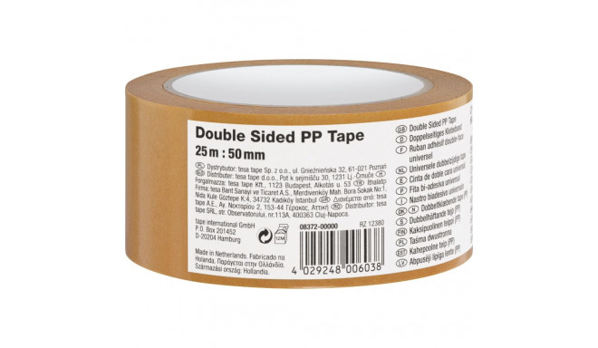 Kahepoolne teip pp fp 25m:50mm