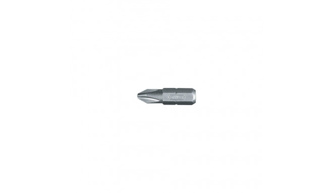 phillips-otsik nr.3/25mm, 6-kant hoidik 1/4", 25 tk