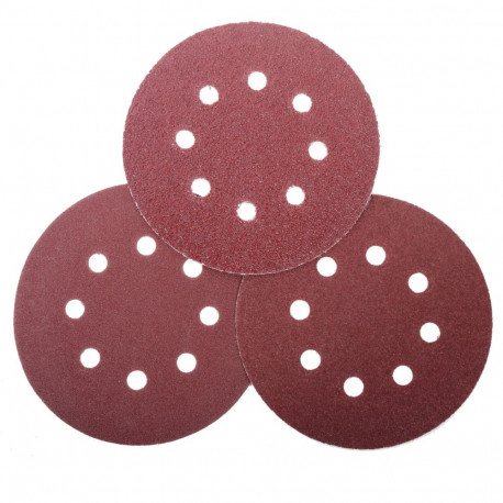 Krążki ścierne na rzep z otw. 125mm, 5szt., gr 120, proline