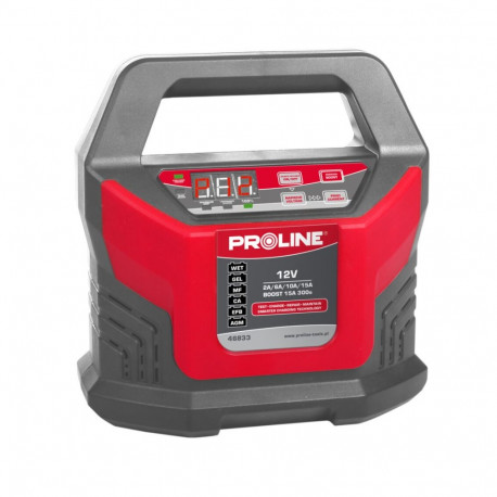 Prostownik inwertorowy 12v,2/6/10/15a,funk. boost ce proline