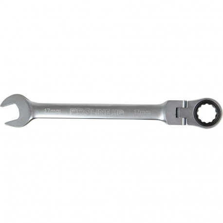 Klucz oczk-płaski z grzech. i przegubem 14mm,cv,proline "hd"
