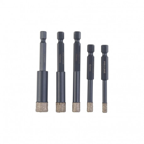 Otwornica diamentne 6mm, 1/4", proline