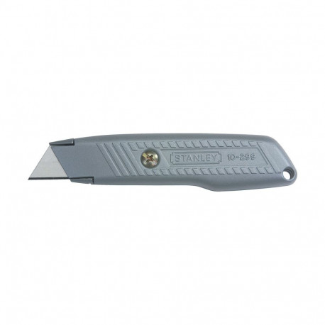 kerge metallist nuga, fikseeritud tera 50mm, 3 varutera