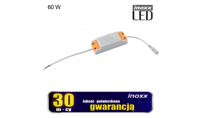 Zasilacz led 60w do paneli sufitowych 60x60 120x30