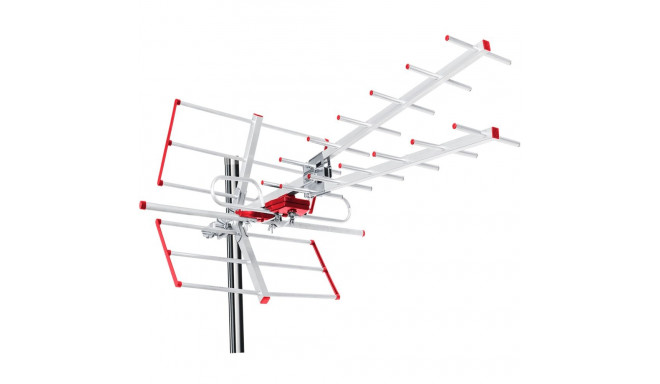Antenn TV DVB-T/T2 HEVC Maclean, aktiivne, väline combo, LTE filter, UHF/VHF max 100dB?V, MCTV-855A