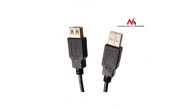 USB 2.0 kaabel Maclean, pesa-pistik, 3m, MCTV-744