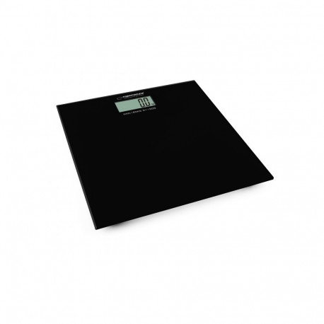 EBS002K Esperanza digitaalne vannitoa kaal must aerobic