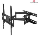 Uchwyt do telewizora lub monitora Maclean, uniwersalny, max VESA 400x400, 26-55", 30kg, czarny, MC-7