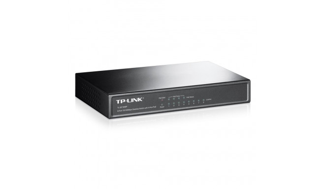 TP-LINK TL-SF1008P Switch PoE 8 portów 10/100Mbps (4xPoE)