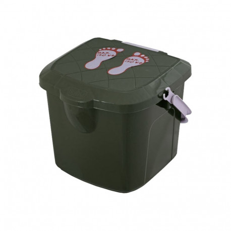 Taboret wędkarski BranQ 15.5l roheline ämber