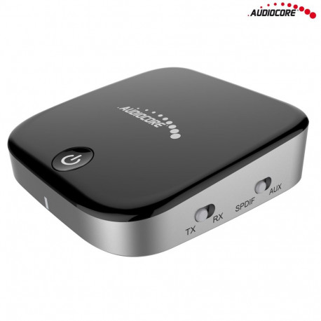 Audiocore Bluetooth-adapter AC830, 2 ühes saatja-vastuvõtja – Apt-X Spdif – kiibistik CSR BC8670
