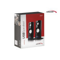 Głośniki komputerowe 8W USB Black Audiocore AC860