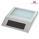 Lampa solarna LED Maclean, z numerem domu, MCE172