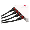 Przewód kabel patchcord UTP Maclean, wtyk-wtyk, Cat6, 3m, czarny, MCTV-742