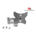 Uchwyt do telewizora lub monitora Maclean, uniwersalny, max VESA 200x200, 23-42", 30 kg, srebrny, MC