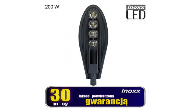 Lampa przemysłowa led latarnia uliczna 200w ip65 20 000 lm zimna 6000k