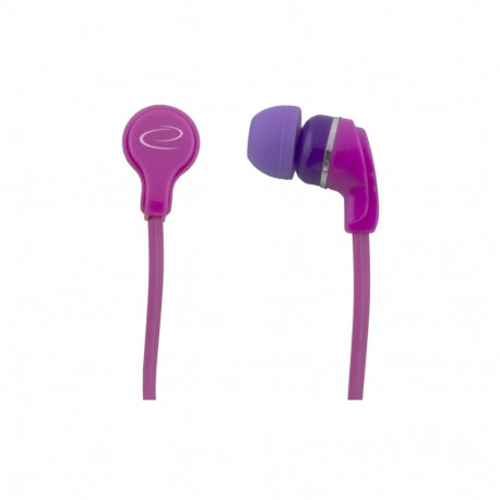 EH147P Esperanza słuchawki douszne neon różowe