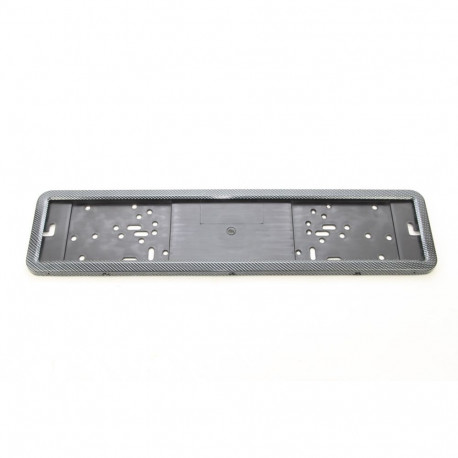 AMIO numbrimärgi raam LPF 002 AMIO-01120, roostevaba teras, carbon