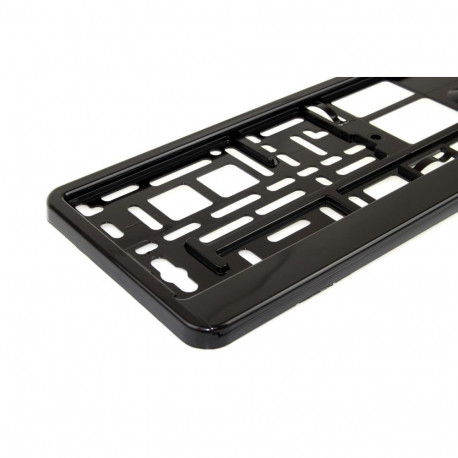 Ramka numbrimärgi jaoks must metallik amio-01644