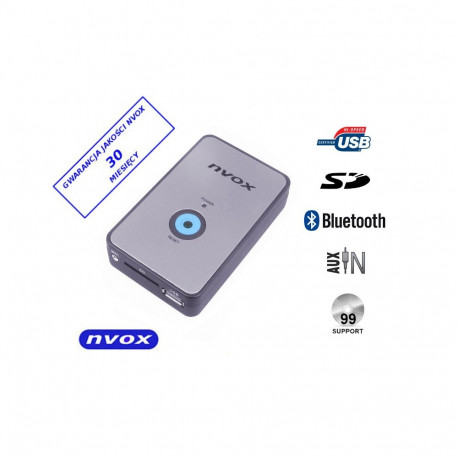 Digitaalne vahetaja MP3 USB SD BMW 12PIN BT... (NVOX NV1080B BT BMW 12PIN)