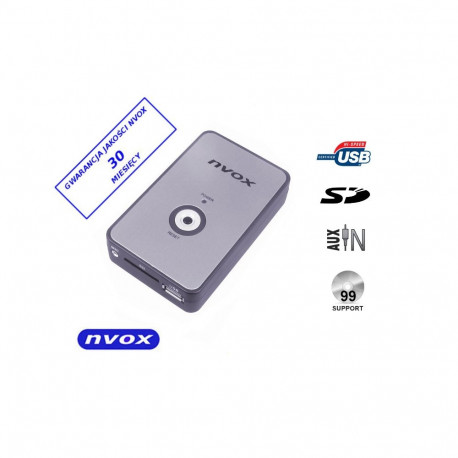 Digitaalne vahetaja MP3 USB SD FIAT 8PIN... (NVOX NV1080A FIAT 8PIN)