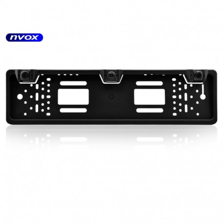 Samochodowa kamera z czujnikami cofania wbudowana w ramkę rejestracyjną z ir