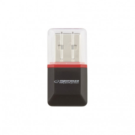 EA134K micro SD kaardilugeja USB must Esperanza