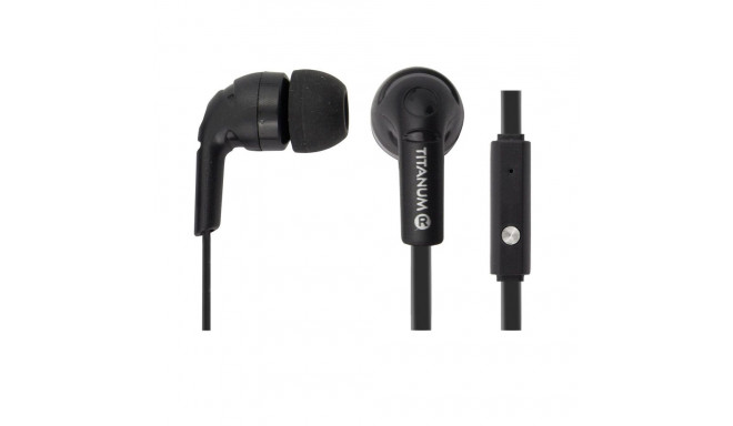 TH109K mustad kõrvaklapid mikrofoniga Titanum