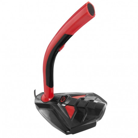 EGH101 mänguritele mikrofon Predator punane Esperanza