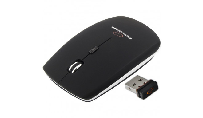 EM120K juhtmevaba 2.4GHz 4D optiline USB hiir Saturn must