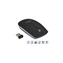 EM120K Mysz bezprzewodowa 2.4GHz 4D optyczna USB Saturn czarna