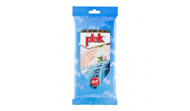 Plak ściereczki do rąk aloes i lotos 24 szt.