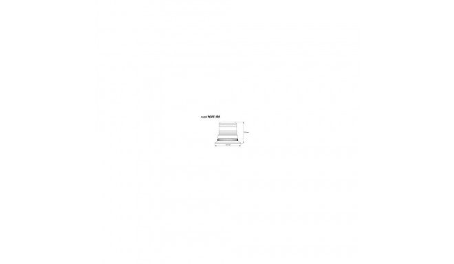 Hoiatusvilkur vilkuv 80 led magnet r10 12v 24v w14m amio-01503