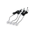 Zestaw czujników tft01 4,3" z kamerą cam-402 led 4 sensory srebrne