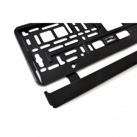 Ramka numbrimärgi must elastne amio-01162