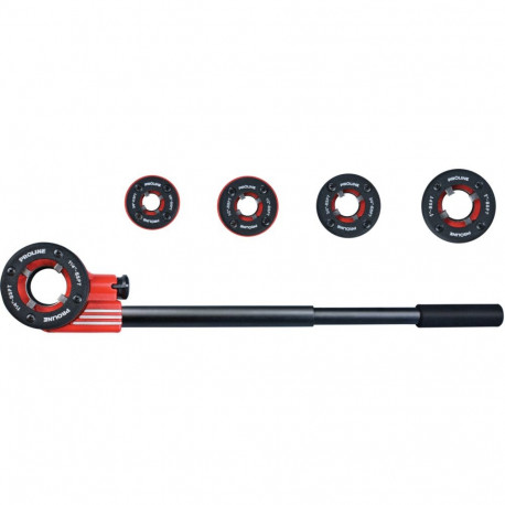 Zestaw gwintownic 1/2, 3/4, 1, 1 1/4 proline