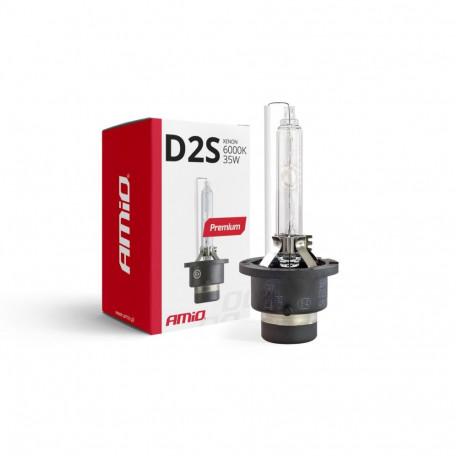 Żarówka ksenonowa żarnik xenon d2s 6000k amio premium amio-01976