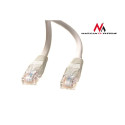 MCTV-646 Przewód, kabel patchcord UTP 5e wtyk-wtyk 0,5 m szary Maclean
