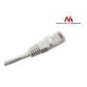 MCTV-646 Przewód, kabel patchcord UTP 5e wtyk-wtyk 0,5 m szary Maclean