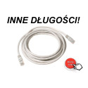 MCTV-646 Przewód, kabel patchcord UTP 5e wtyk-wtyk 0,5 m szary Maclean