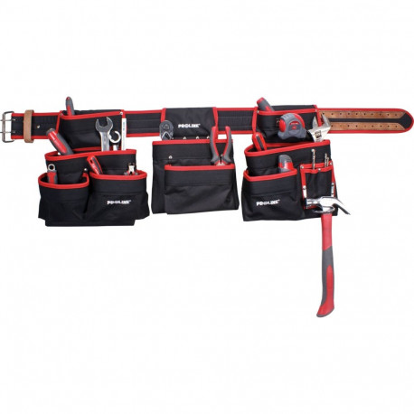 Kieszenie na wzmocnionym pasie monterskim, proline