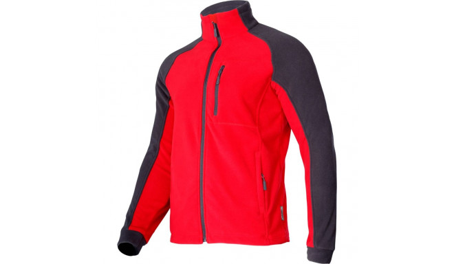 fliisjakk punane-hall, "s", ce, lahti